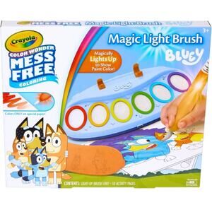 Crayola Color Wonder Magic Light Brush Painting, Gift - 25 Piece (75-7130)